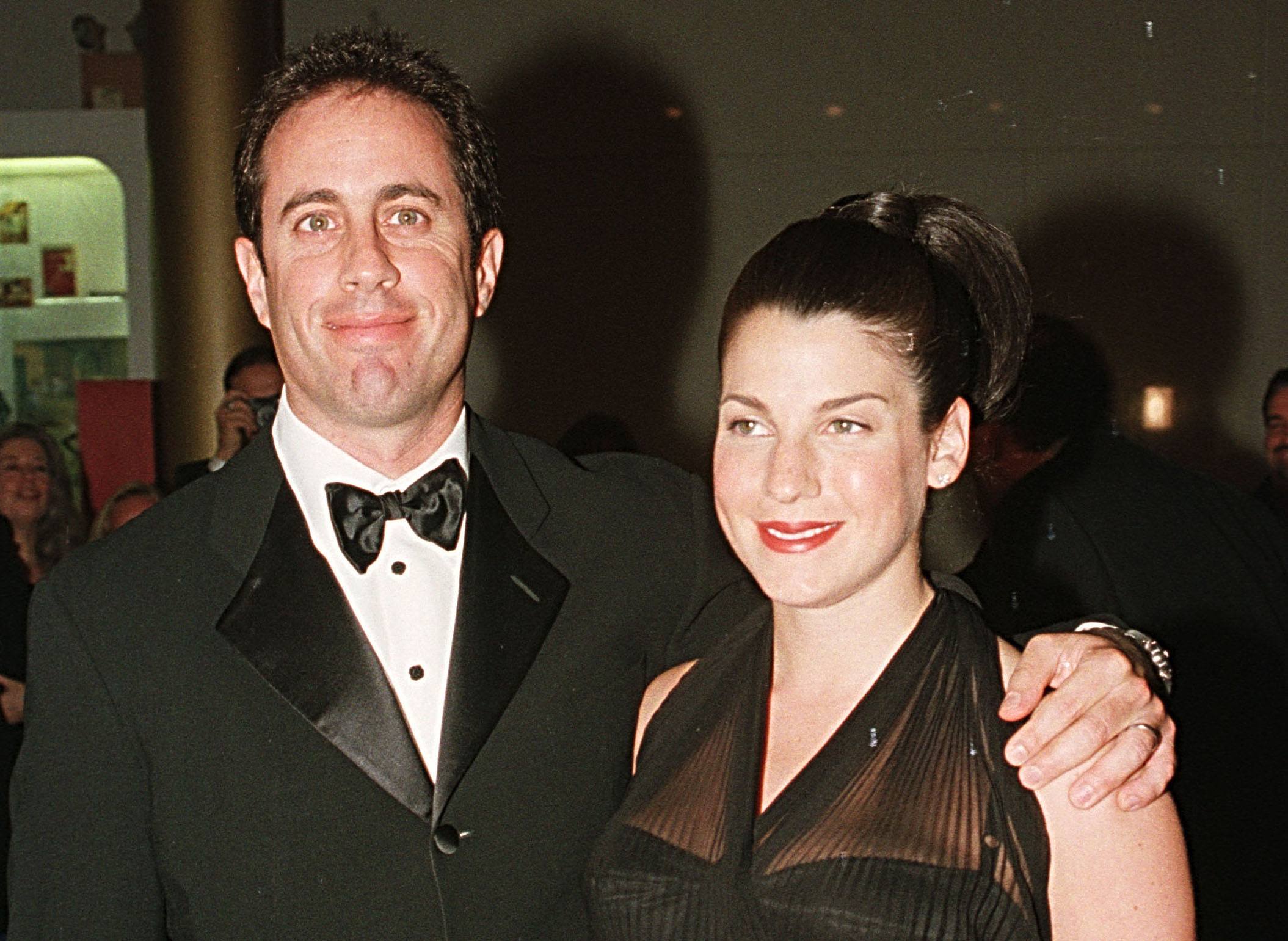 Comedian Jerry Seinfeld and his wife, Jessica Seinfeld.