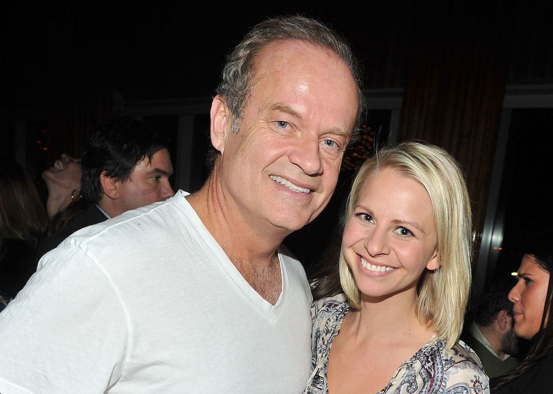 Actor Kelsey Grammer and wife Kayte Walsh at the 'Blue Valentine' premiere. 