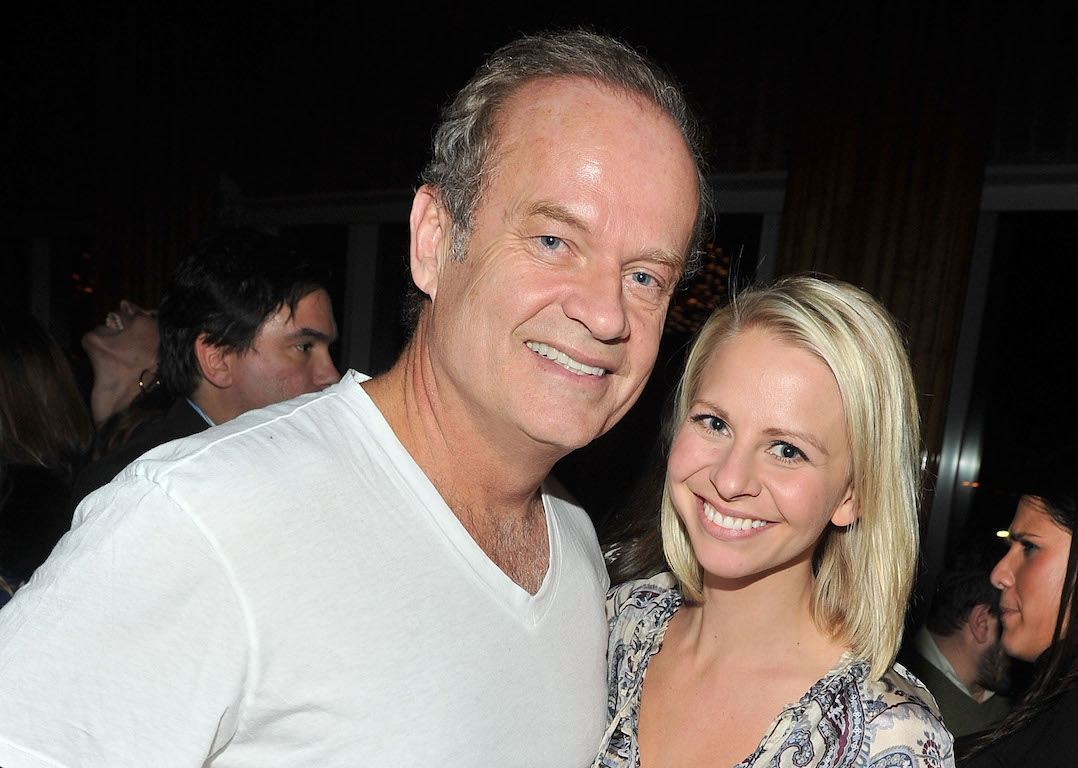 Actor Kelsey Grammer and wife Kayte Walsh at the 'Blue Valentine' premiere.