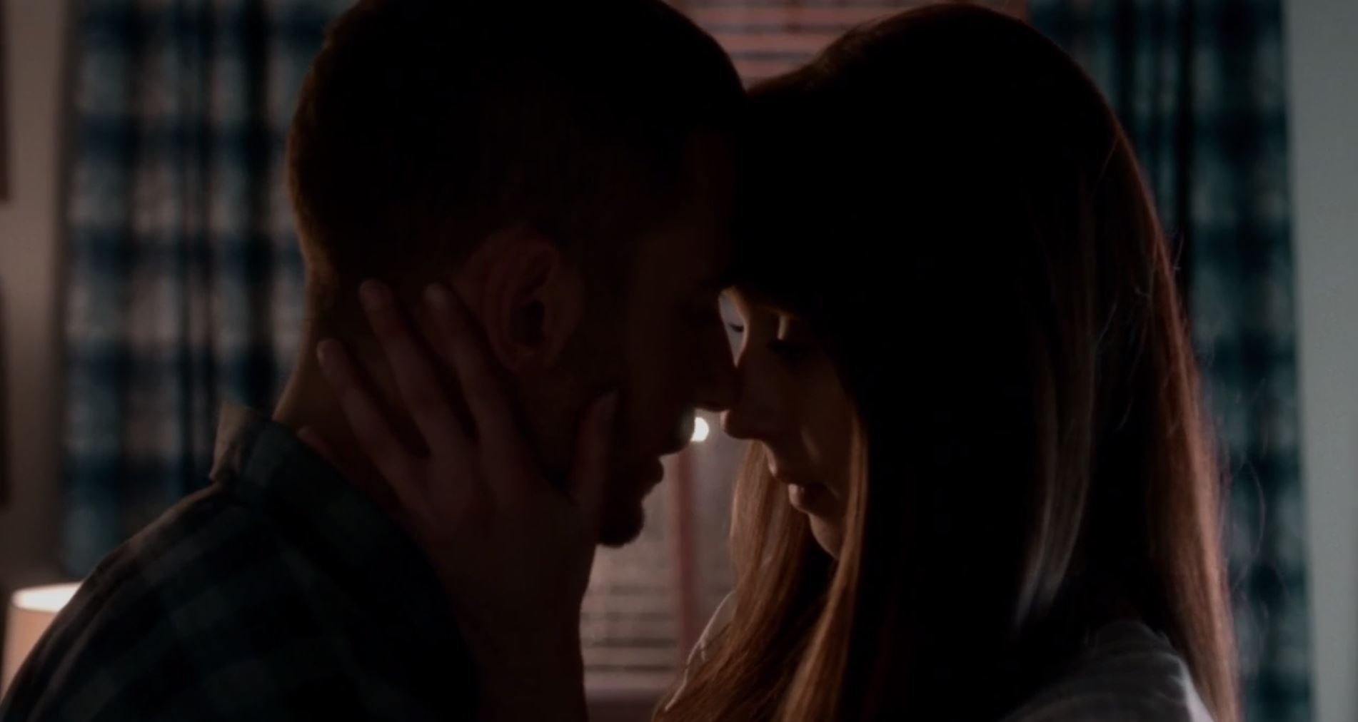 Wren and Alex embracing
