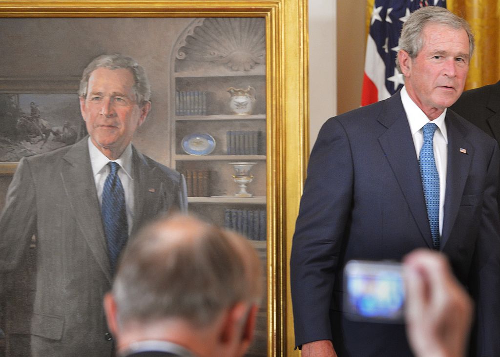 Former US president George W. Bush
