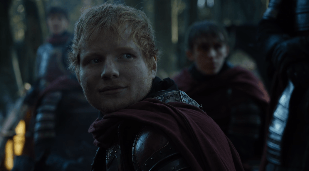 Singer Ed Sheeran guest-starred in the Season 7 premiere of 'Game of Thrones.'