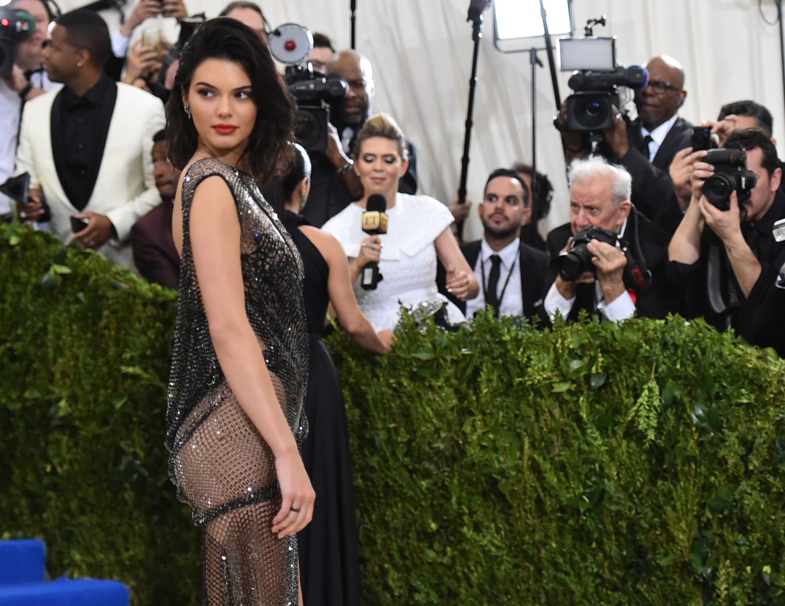 Model Kendall Jenner attends the "Rei Kawakubo/Comme des Garcons: Art Of The In-Between" Costume Institute Gala at Metropolitan Museum of Art on May 1, 2017 in New York City.