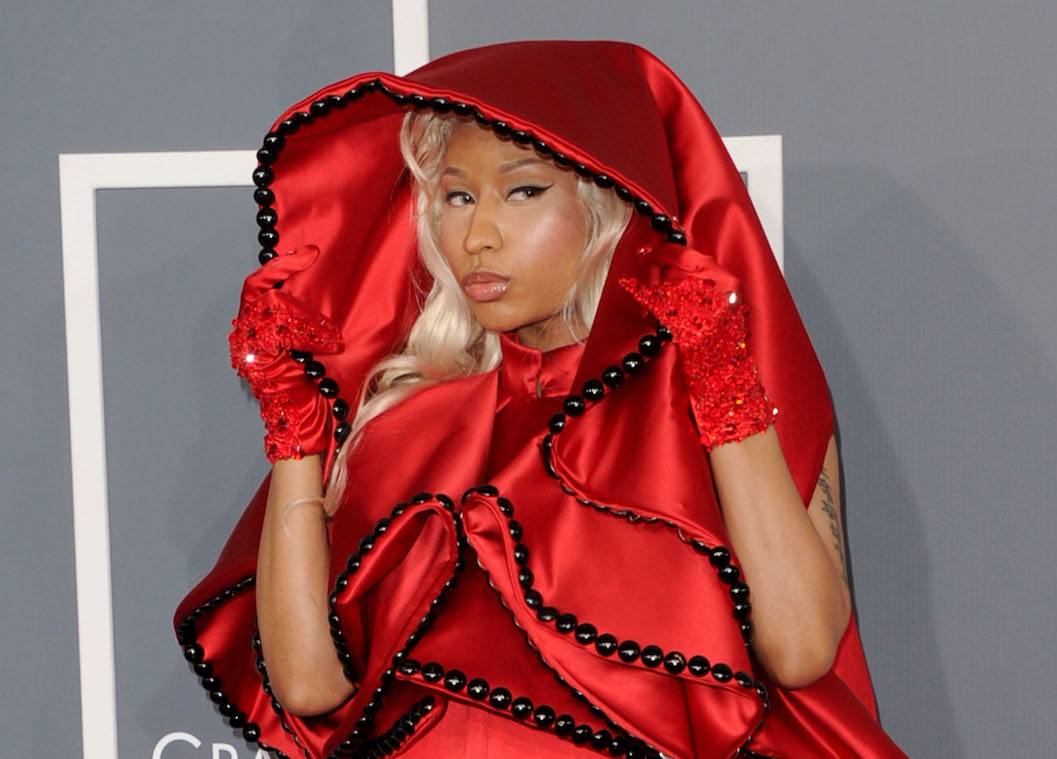 Nicki Minaj at the Grammy Awards.