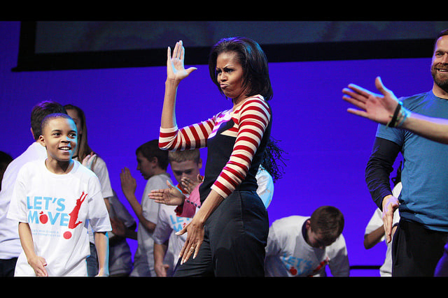 Michelle Obama Busts a Move With Jimmy Fallon, Talks ‘Let’s Move!’