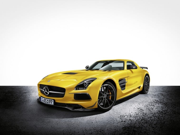 2014 Mercedes SLS AMG Black Series supercar