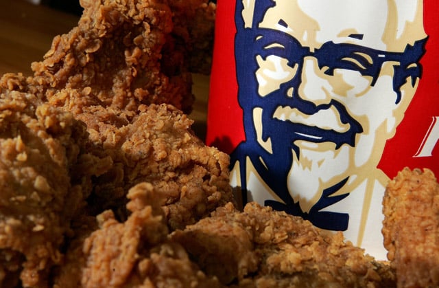 bucket of KFC