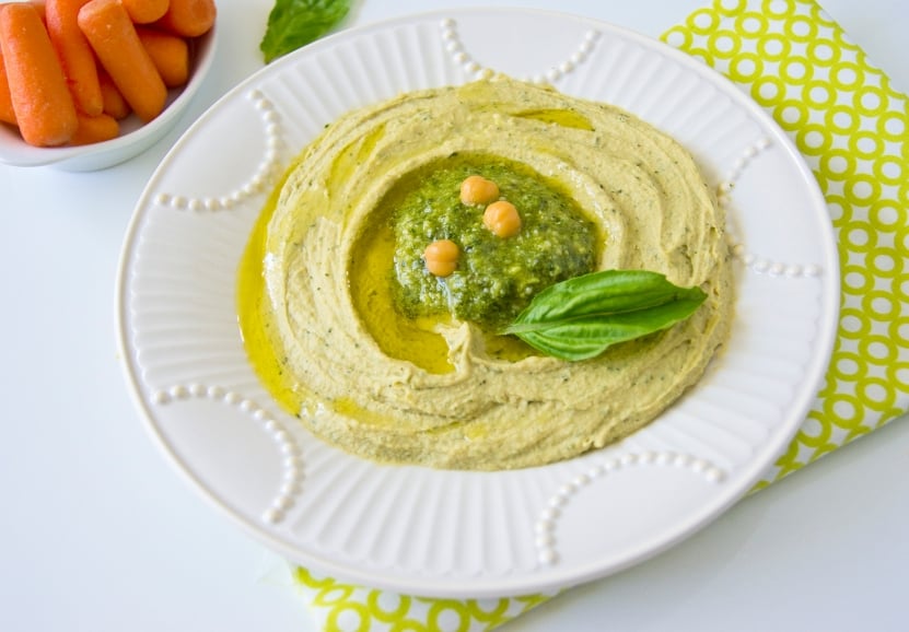 carrots and hummus carrots and hummus