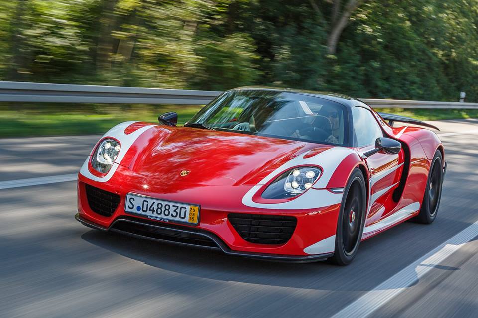 The Porsche 918 Spyder