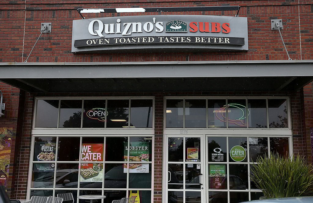A Quiznos Subs sandwich shop in 2014 in Richmond, California