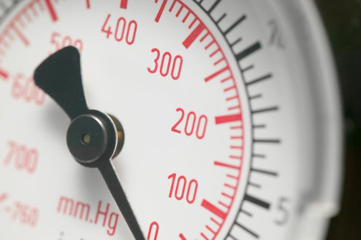 Blood pressure gauge