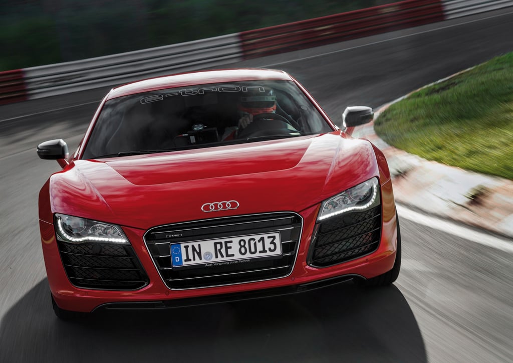 Audi R8 e-tron: Weltrekord auf der Nuerburgring Nordschleife am 26. Juni 2012