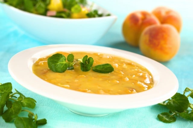peach soup