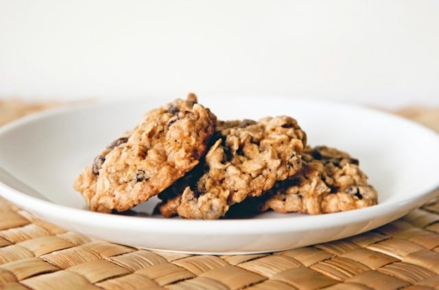 Oatmeal raisin cookies