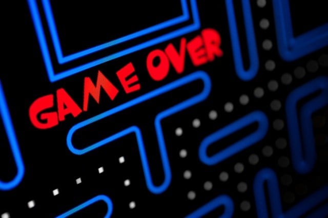Pac-Man game over