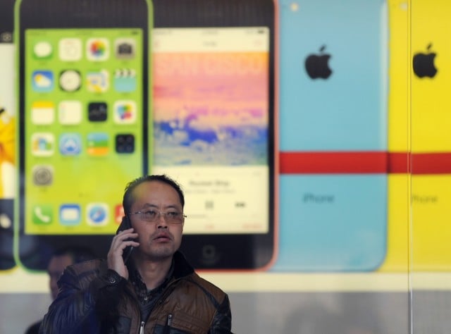 CHINA-US-TELECOMMUNICATION-APPLE