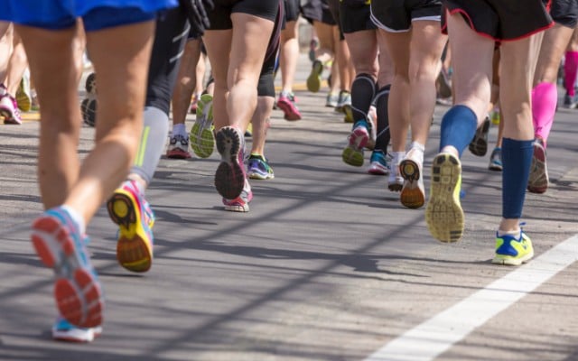 runners during a race