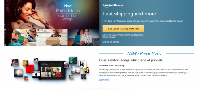 Amazon Prime membership