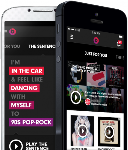 Beats Music iOS app