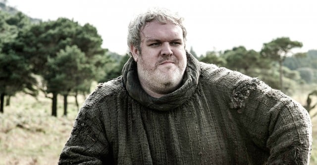 Kristian Nairn as Hodor on Game of Thrones