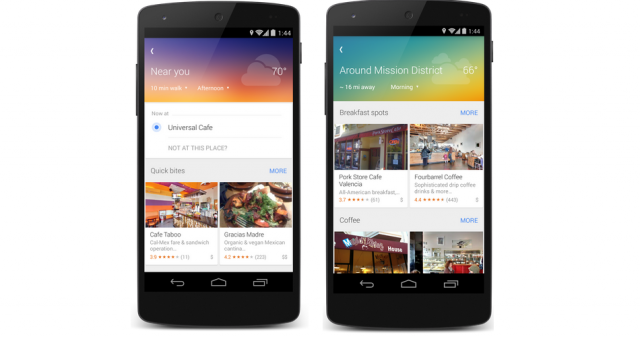 Google Maps mobile app Explore