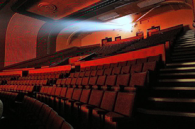 a picture of a movie theater
