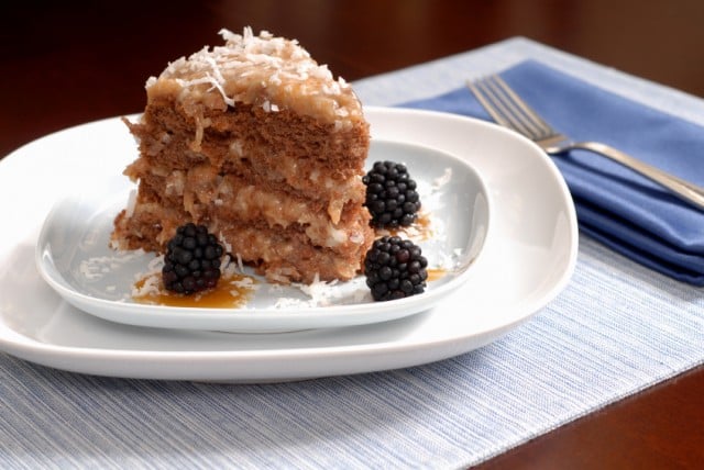 German chocolate cake