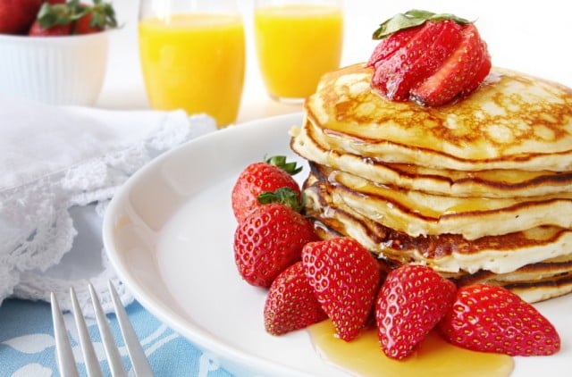 lemon ricotta pancakes