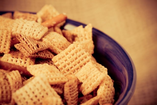 Cereal in a bowl
