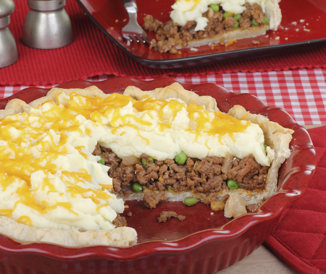 Shepherds Pie Sliced