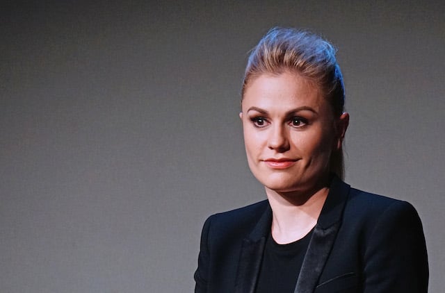 Actress Anna Paquin attends 'Meet The Cast' on July 15, 2014 in New York, United States.
