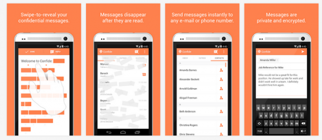 Confide app