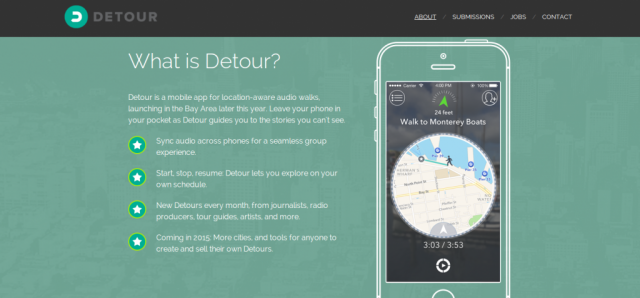 Detour app