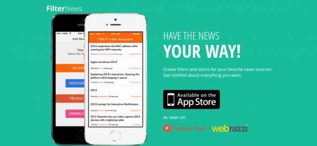 Filter News app