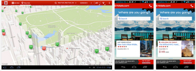 Hotels.com app (Android)