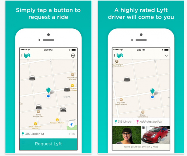 Lyft app (iOS)