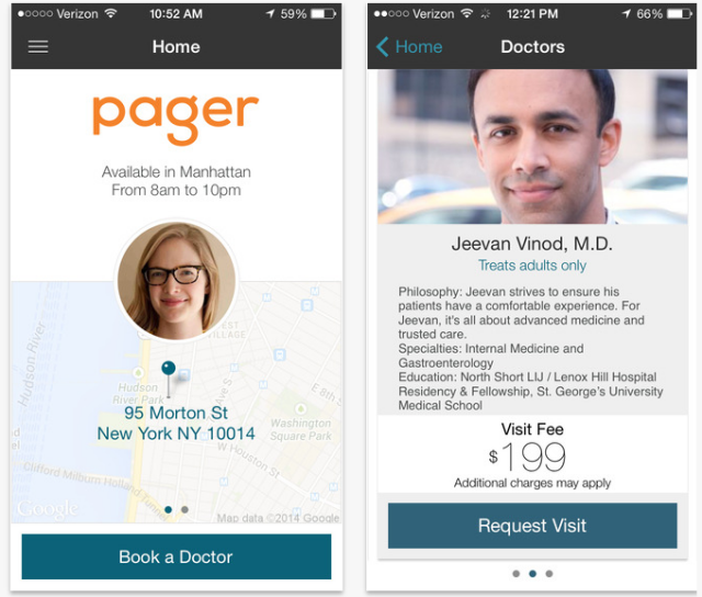 Pager iOS app