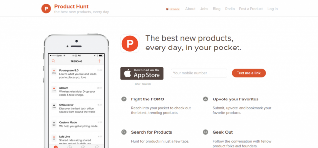 Product Hunt for iOS