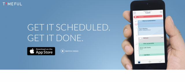 Timeful iOS app
