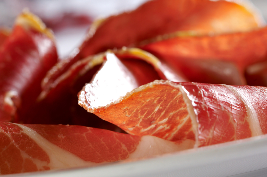 prosciutto, meat
