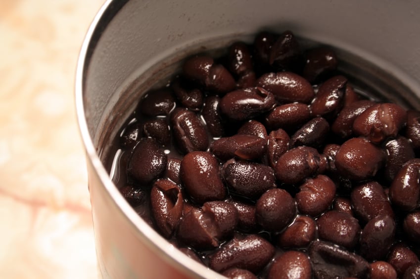a can of black beans