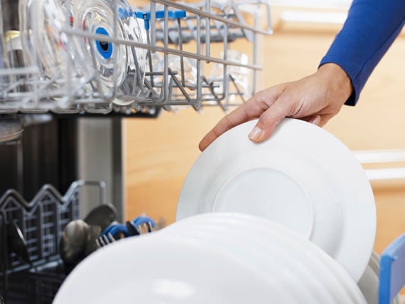 doing dishes