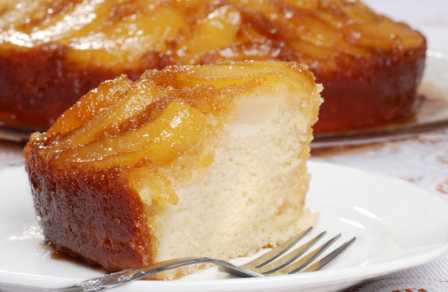 Upside down cake