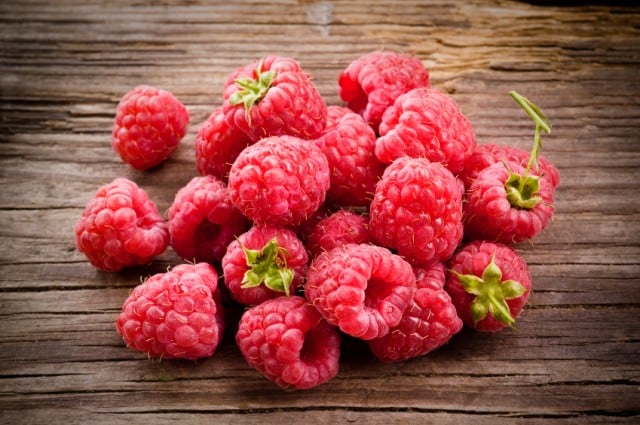 raspberries can be used to make homemade purée recipes
