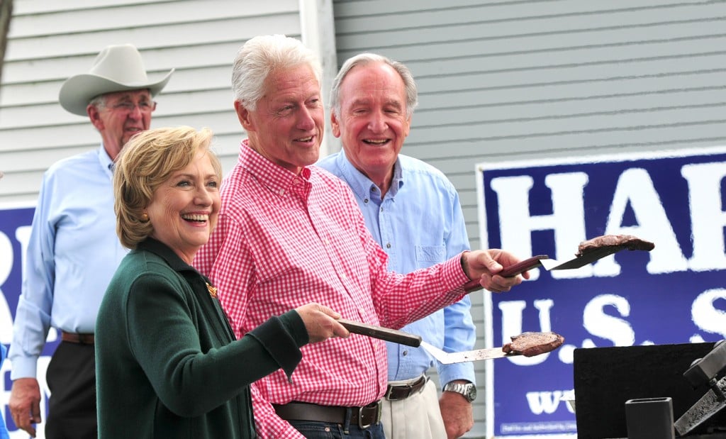 Hillary Clinton and Bill Clinton