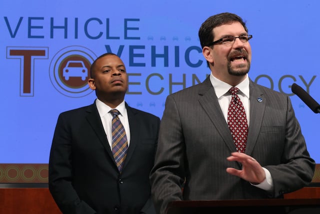 Dep't Of Transportation Discusses Vehicle-To-Vehicle Communication Technology
