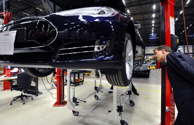 NETHERLANDS-GOVERNMENT-TRANSPORT-TESLA