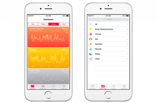 Apple iOS 8 Health app