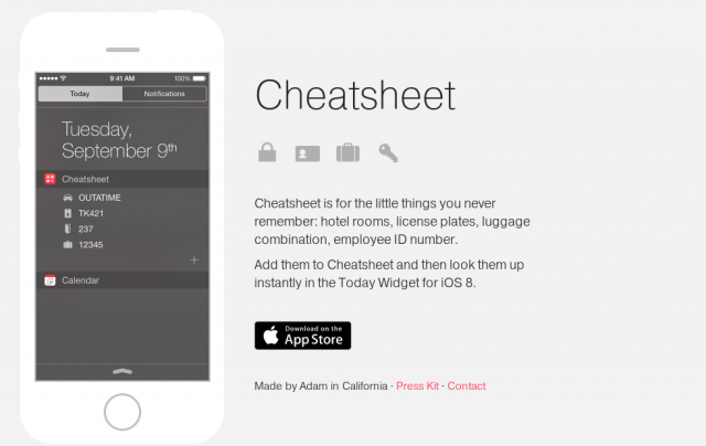 Cheatsheet