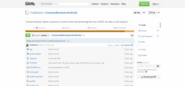 Cosmos Browser GitHub